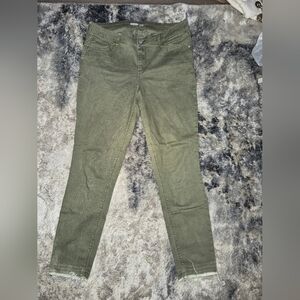Olive Green Skinny Jeans